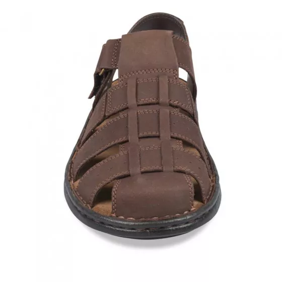 Sandals BROWN CAPE BOARD CUIR