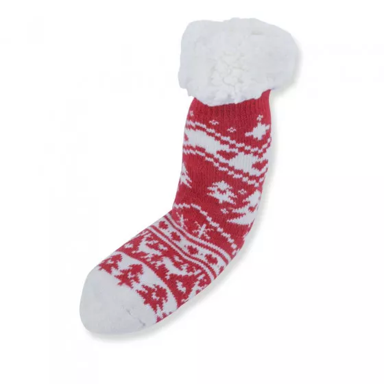 Socks RED LOVELY SKULL