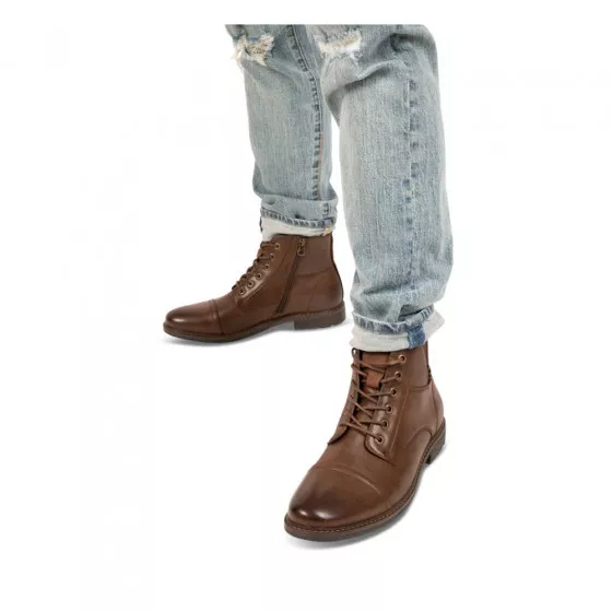 Ankle boots BROWN DENIM SIDE