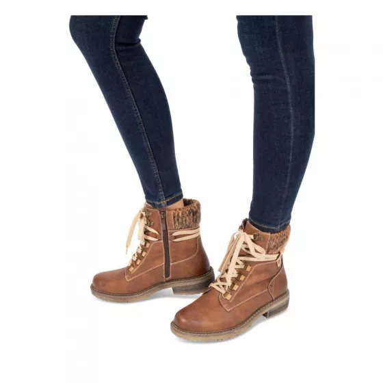 Ankle boots COGNAC RELIFE