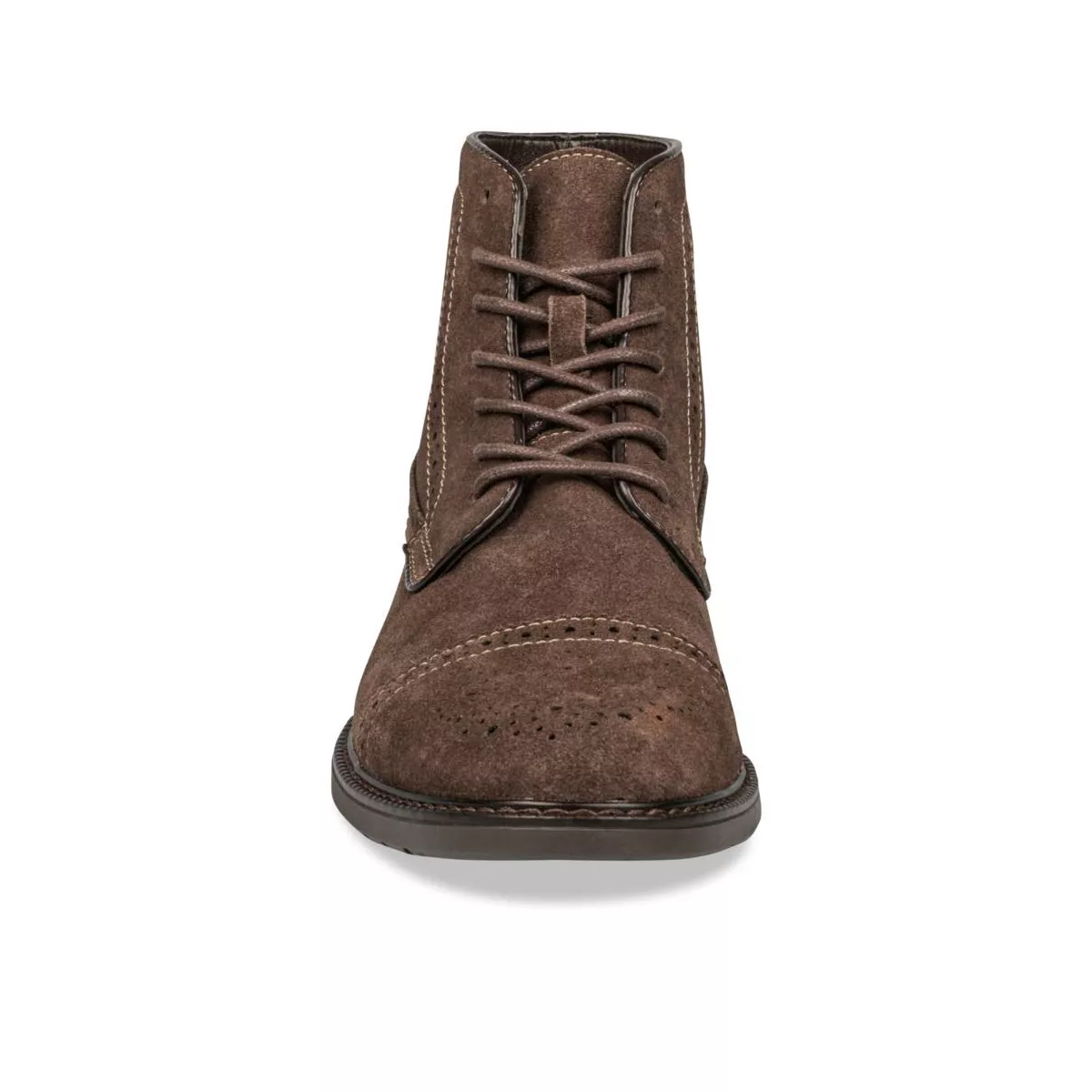 Bottines MARRON DENIM SIDE CUIR
