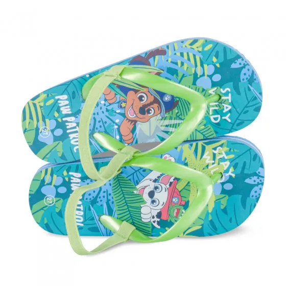 Flip flops GREEN PAW PATROL