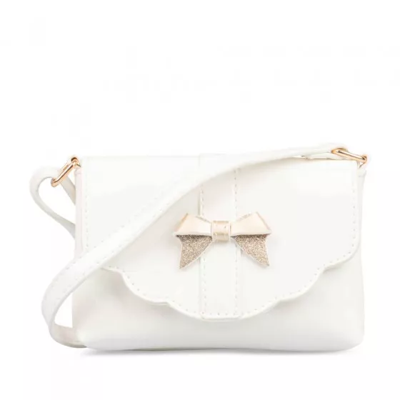 Handbag WHITE LOVELY SKULL
