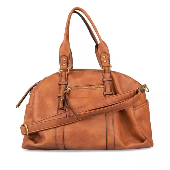 Handbag COGNAC MERRY SCOTT