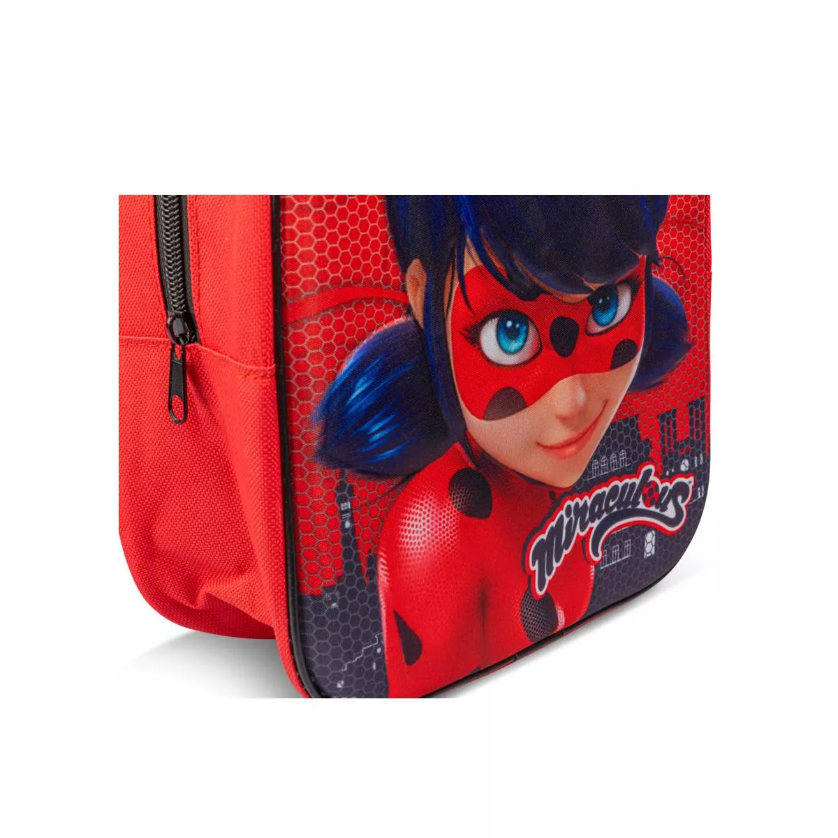 Miraculous Sac A Main Lady Bug +/-27 CM pour Enfant Fille, Rouge