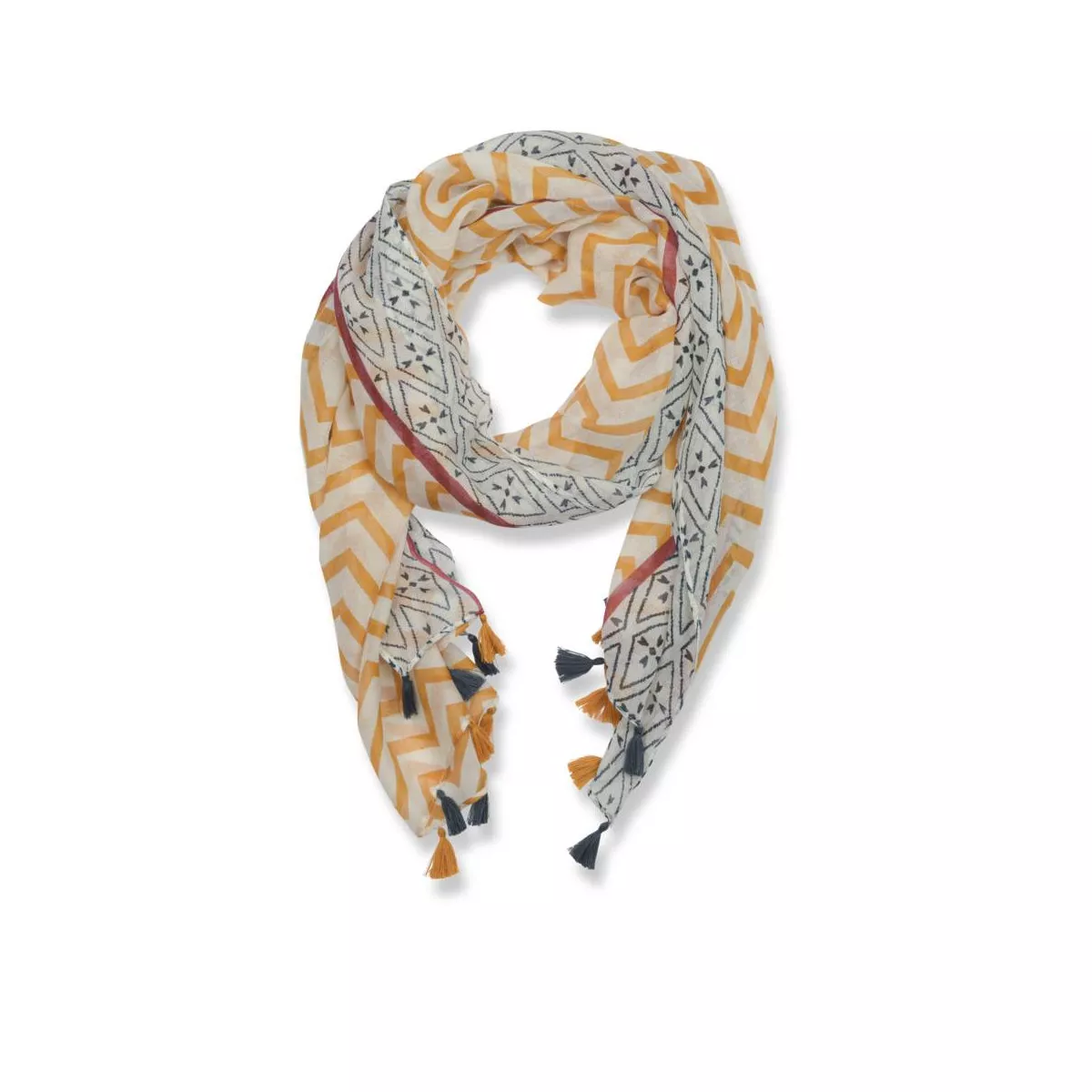 Scarf YELLOW MERRY SCOTT