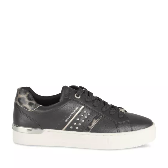 Baskets Tom Ford Pour Homme En Cuir Noir - Taille 10, Occasion Avec Petits Défauts