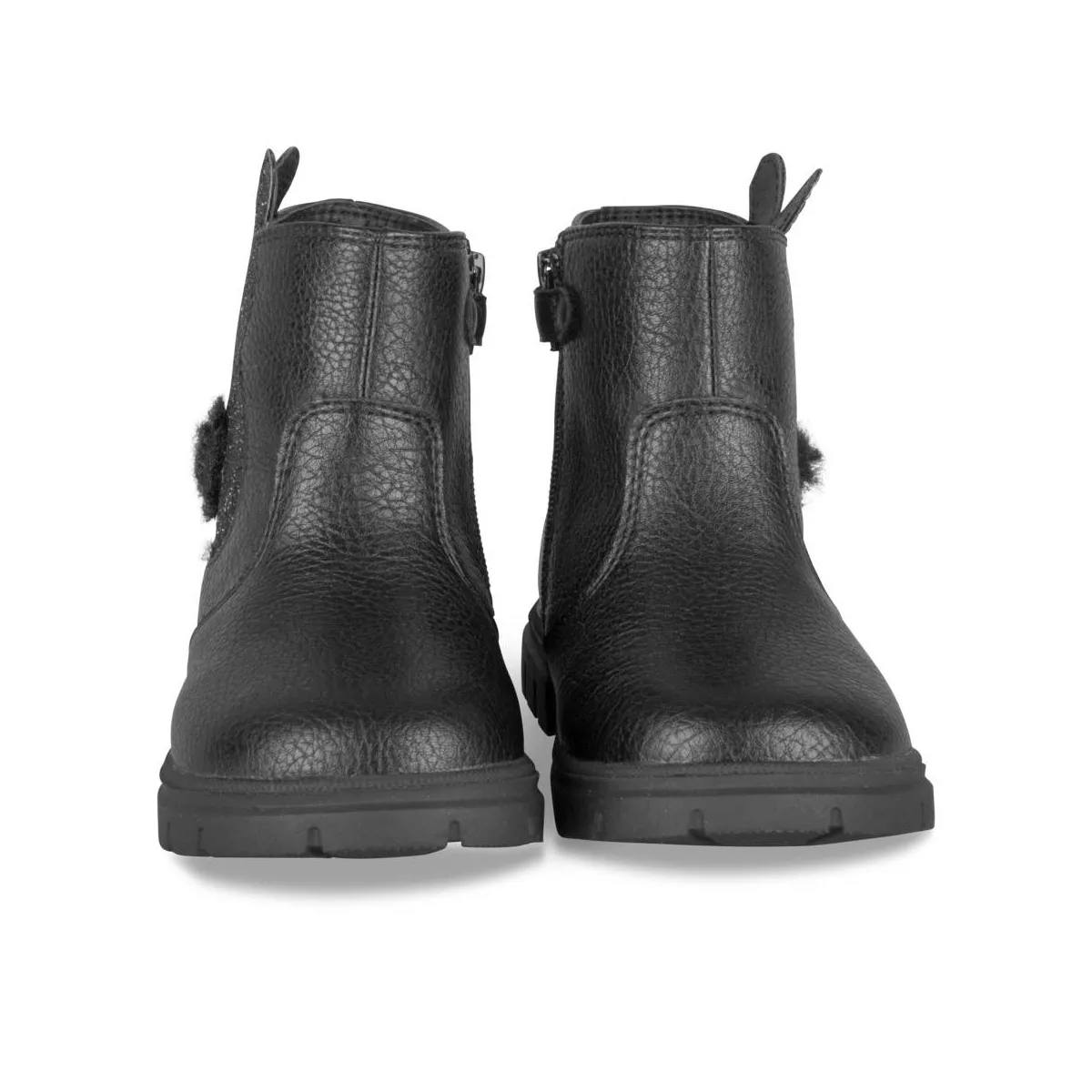 Girls black sales ankle boots