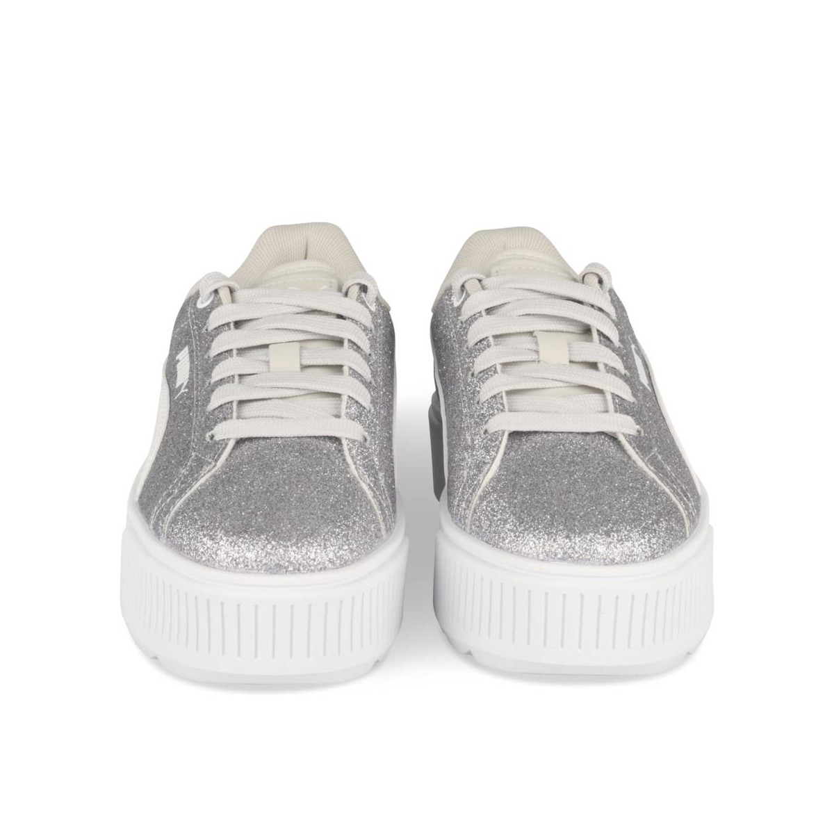 Amazon.com | Puma Vikky V2 L Rainbow Infant/Toddler Shoes Size 4, Color:  Puma White/Puma White/Silver | Sneakers