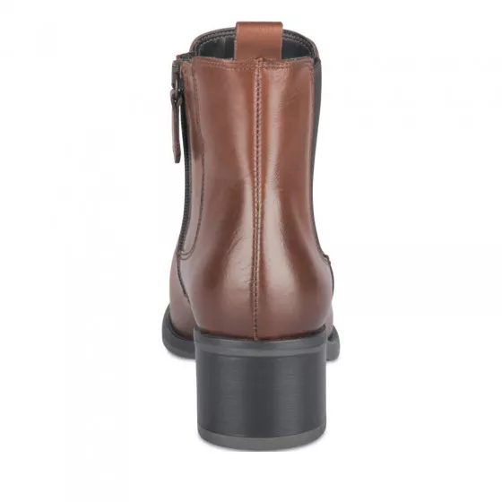 Ankle boots BROWN SINEQUANONE