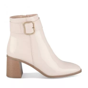 Bottines beige femme 2025 daim