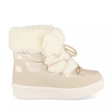 Snow boots BEIGE MERRY SCOTT