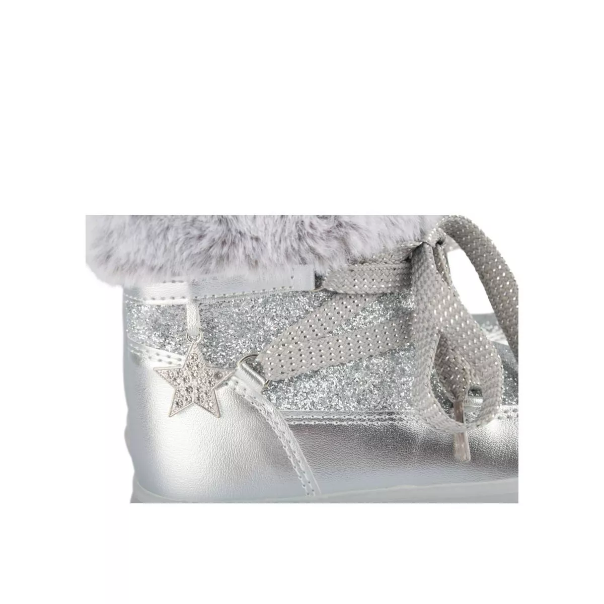 Girls silver ankle boots cheap