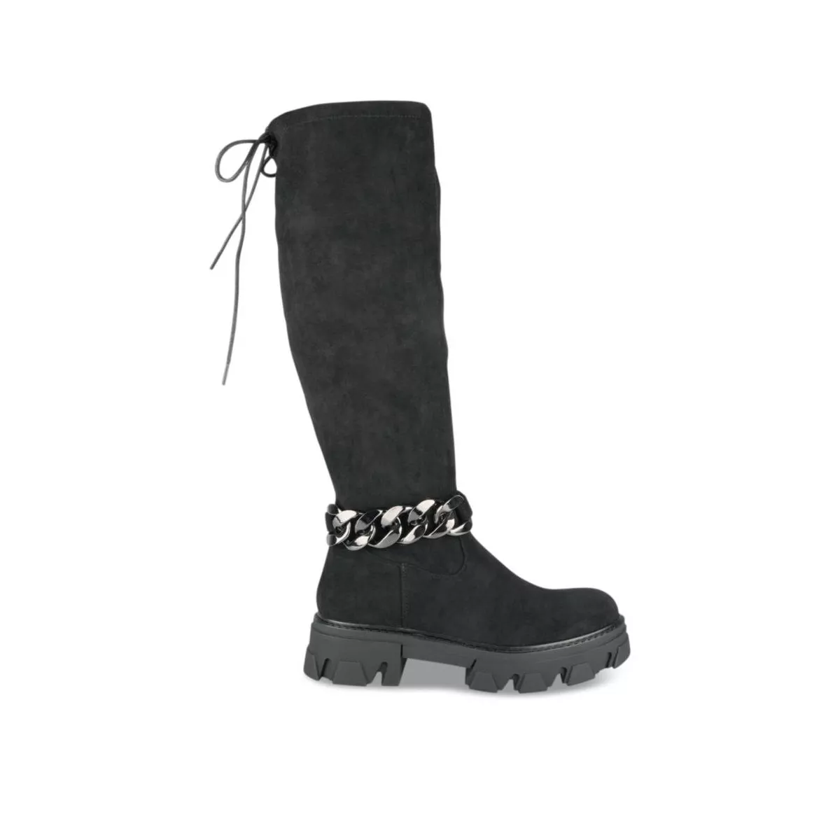 Guess black clearance thigh high boots