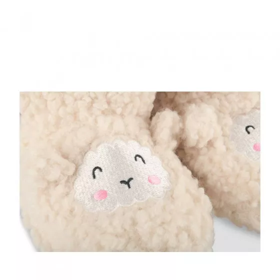 Chaussons bottines mouton BEIGE NINI & GIRLS