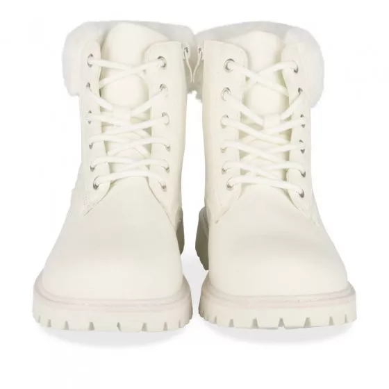 Ankle boots WHITE LOVELY SKULL