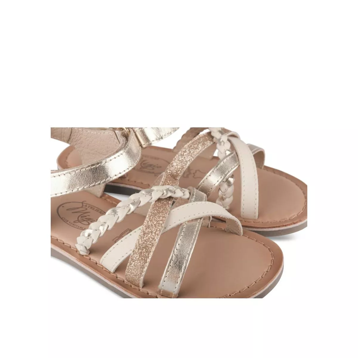 Sandals GOLD MEGIS KIDS