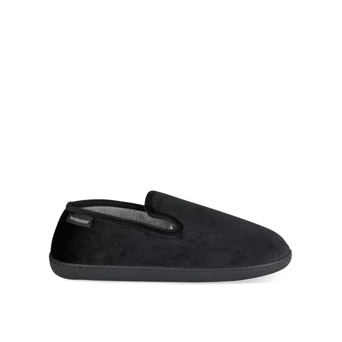 Isotoner slippers sales black