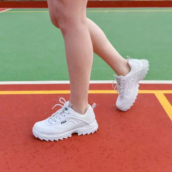 Baskets BLANC FILA Distorter WMN