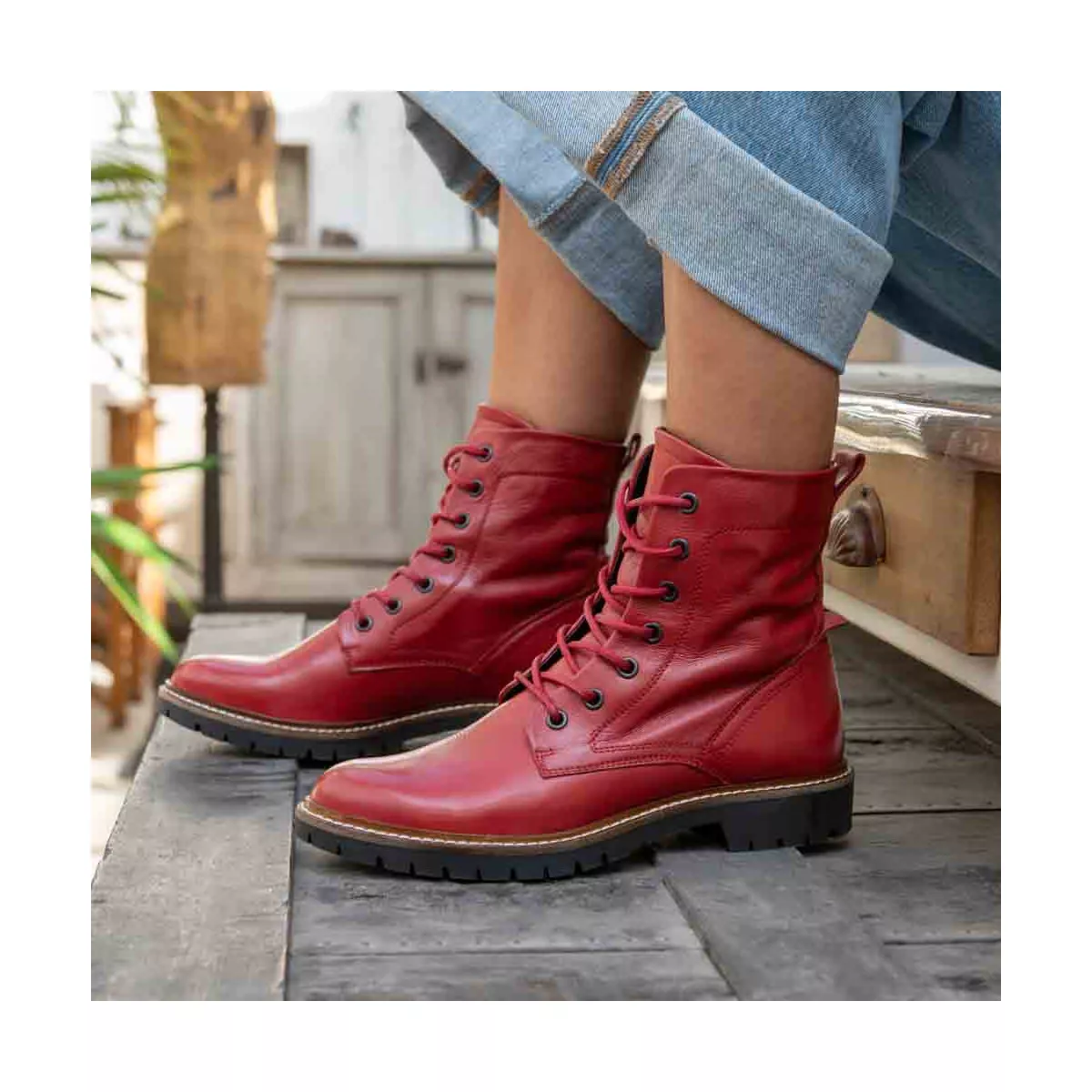 Bottines ROUGE SINEQUANONE