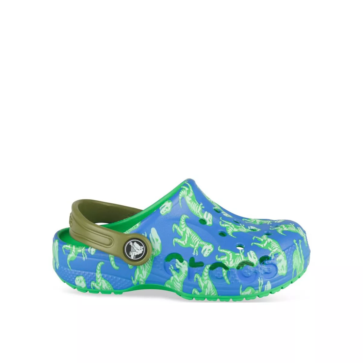 Sabots BLEU CROCS Baya Graphic