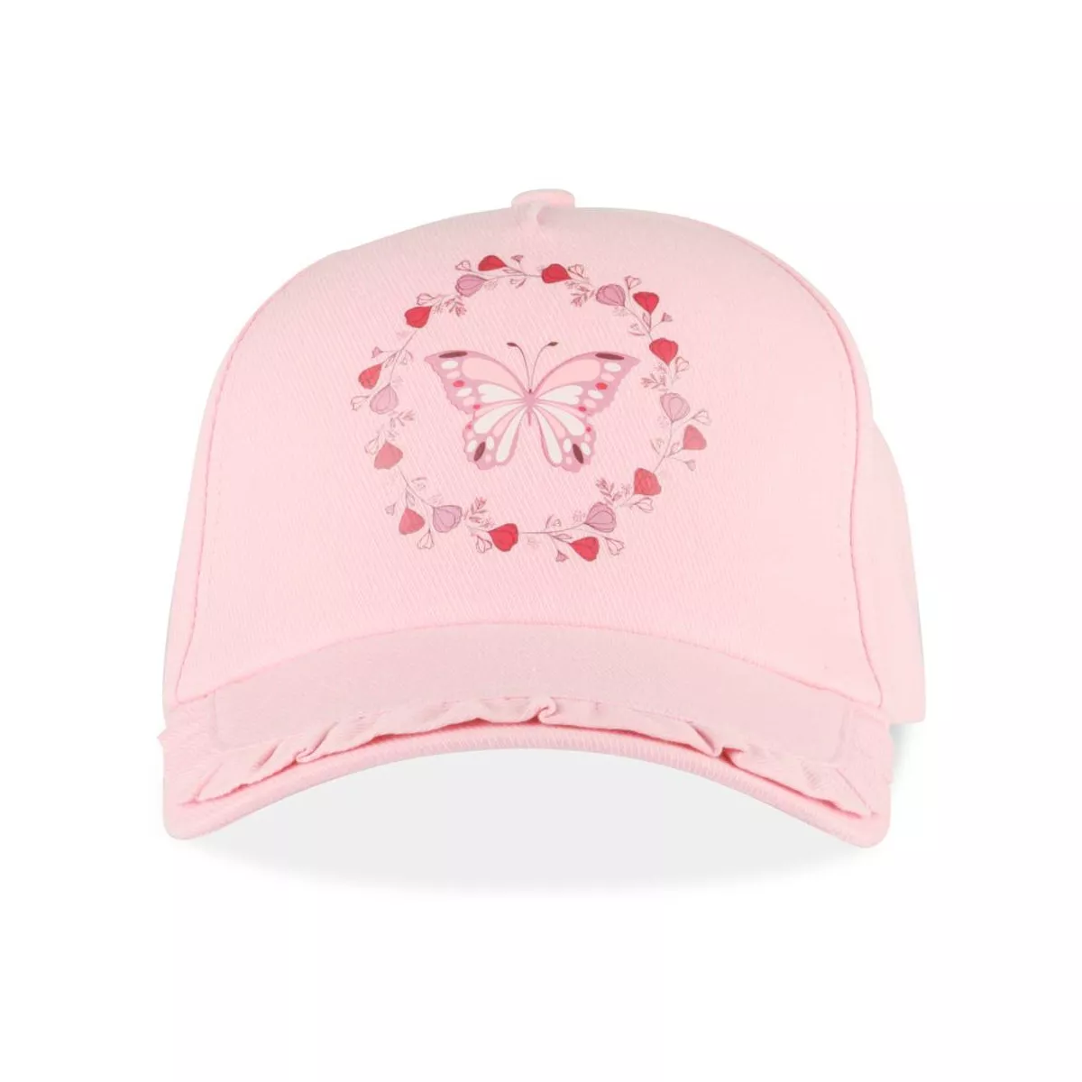 Girls pink baseball sales cap