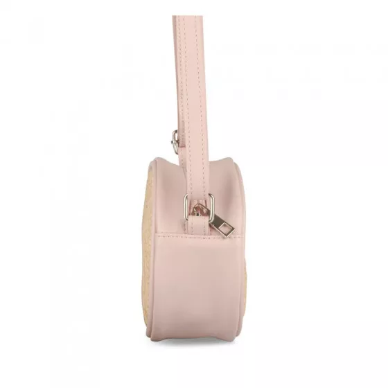 Sac à main rose Ines Delaure - Label Emmaüs