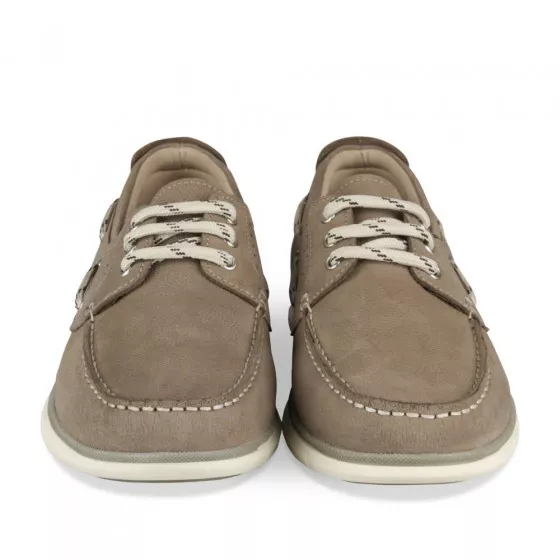 Boat shoes TAUPE MEGIS CASUAL
