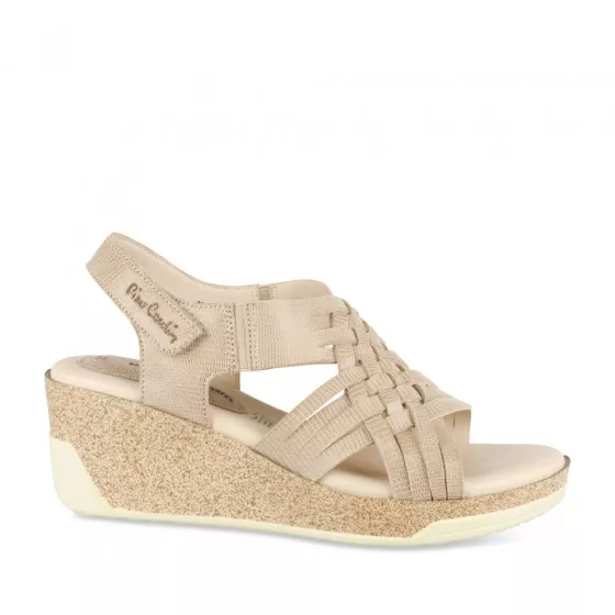Sandals TAUPE PIERRE CARDIN