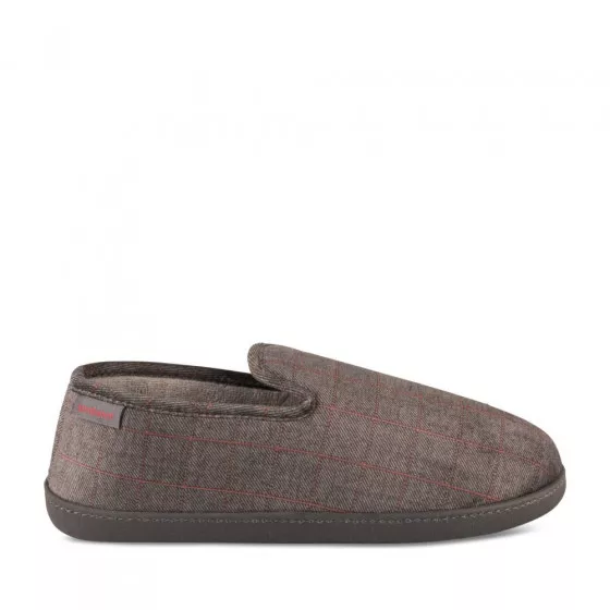 Ozabi Charentaise Uomo – Pantofole In Feltro Marrone Con Chiusura A Strappo – Modello K88R15 – Morbide E Calde Con Suola Rigida – Taglia 43 EU