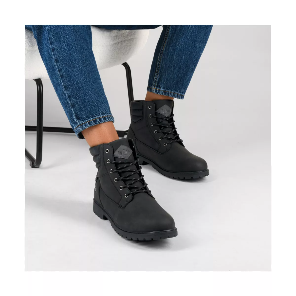 Bottines NOIR LEE COOPER