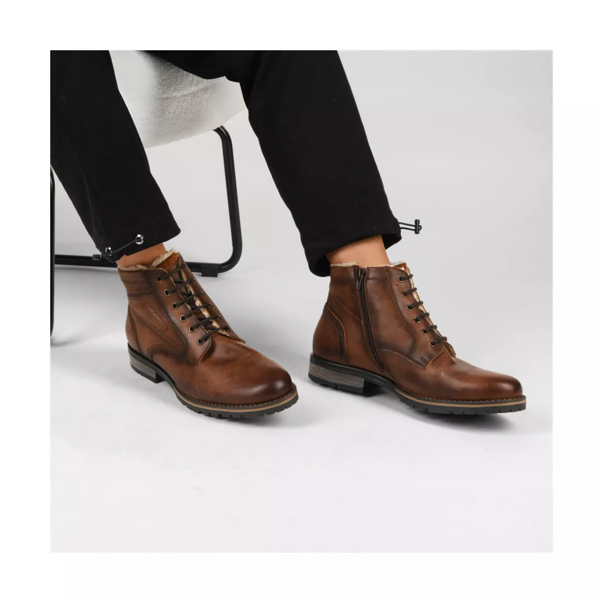 Ankle boots BROWN MATTEO ROSSI