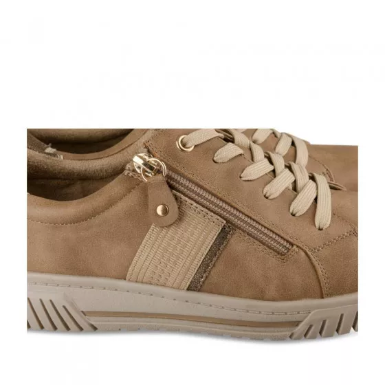 Baskets TAUPE RELIFE