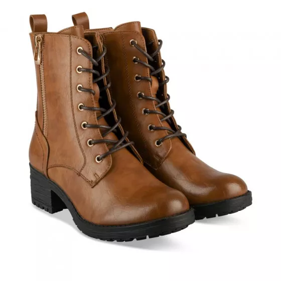 Ankle boots BROWN LOVELY SKULL