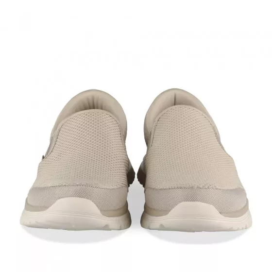 Baskets TAUPE SKECHERS Burns 2.0-Jeaniss