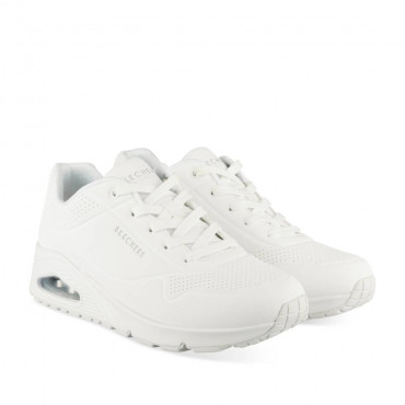 Baskets BLANC SKECHERS Uno Stand On Air