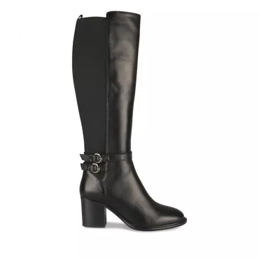 Bottes en cuir pour Femme pas ch res Chaussea