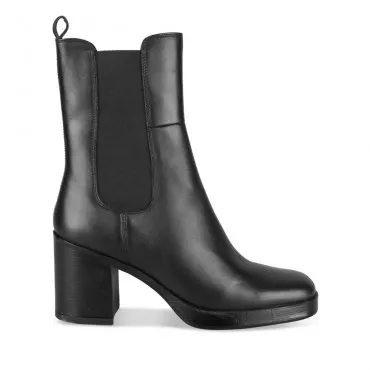 Chaussea bottine top cuir femme