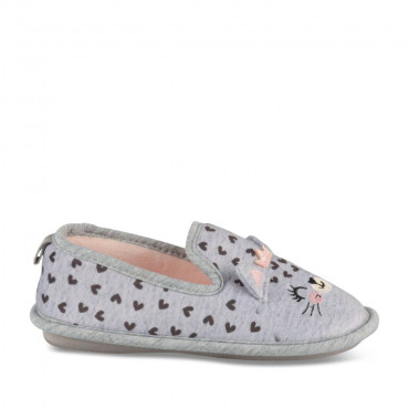 Chaussons GRIS LOVELY SKULL