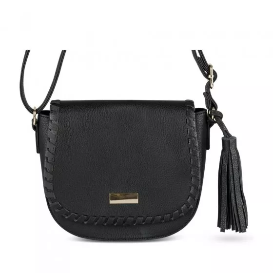 Sac à Main Grande Capacité pour Femmes, Sac à Bandoulière en Cuir PU Réglable, Sacoche Multifonctionnelle Noire