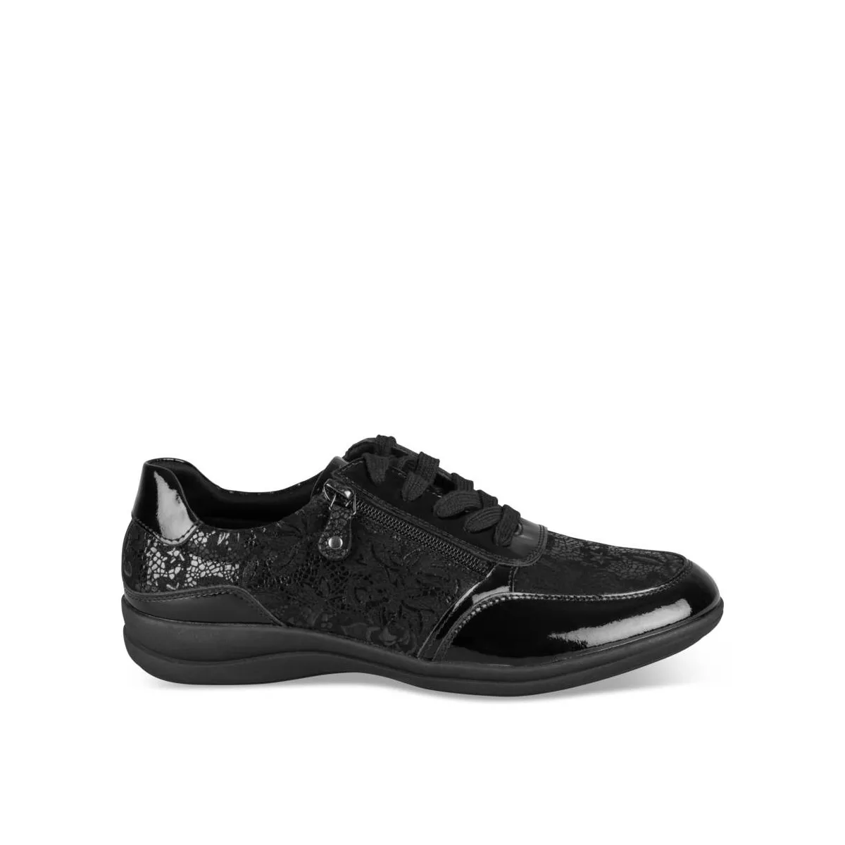 Baskets NOIR EVITA LEATHER