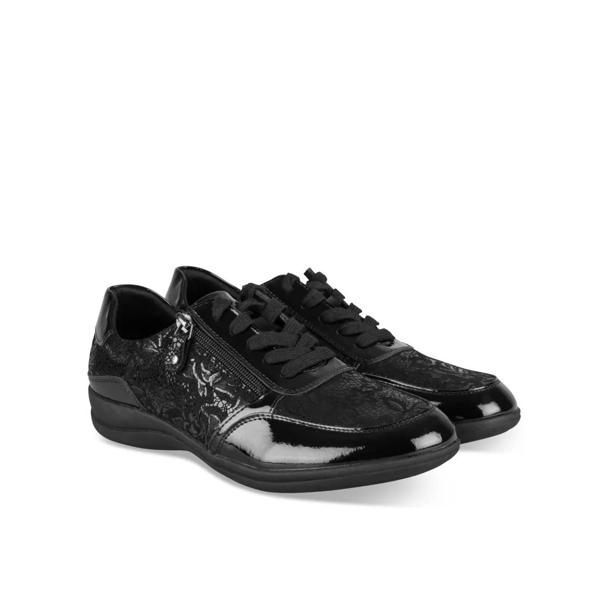 Baskets NOIR EVITA LEATHER