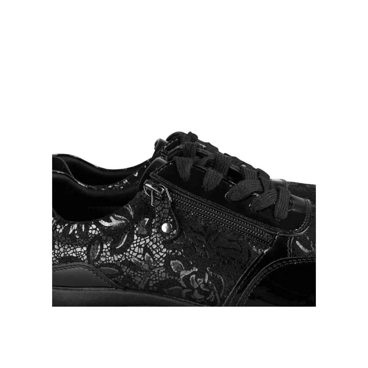 Baskets NOIR EVITA LEATHER
