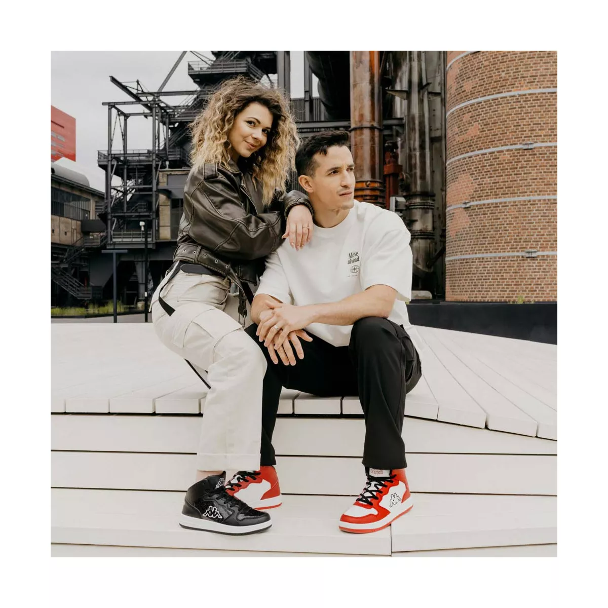 Chaussure kappa 2025 rouge