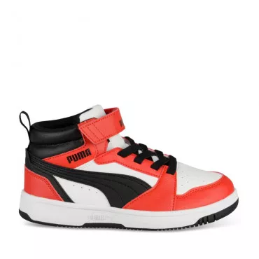 Baskets BLANC PUMA Rebound V6 Mid