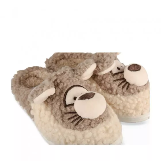 Slippers mouse BROWN TAMS