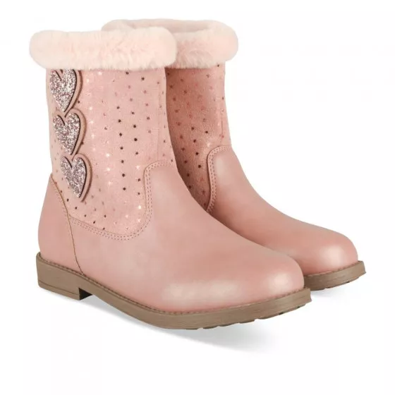 Ankle boots PINK LOVELY SKULL