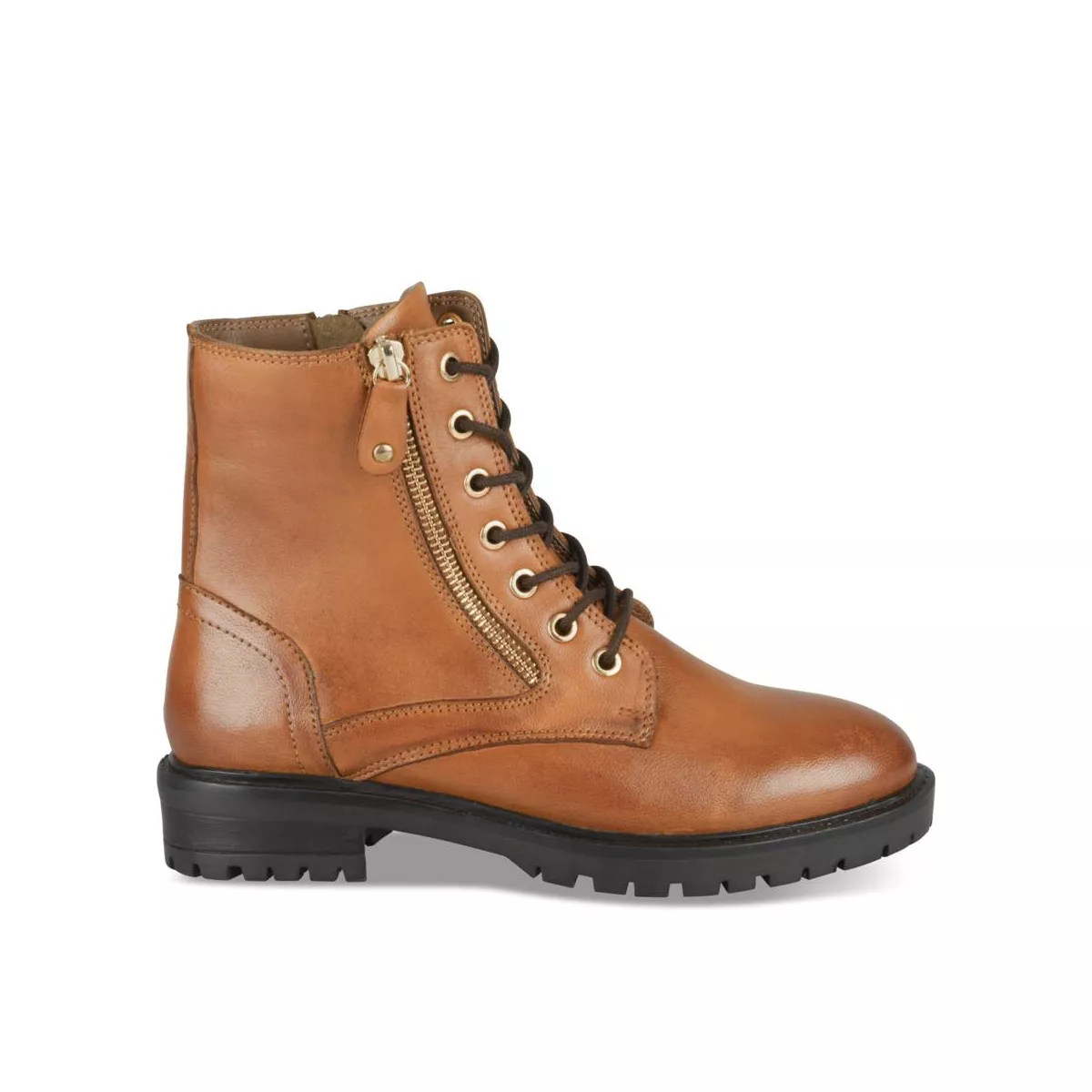 Ankle boots COGNAC MEGIS ELEGANT