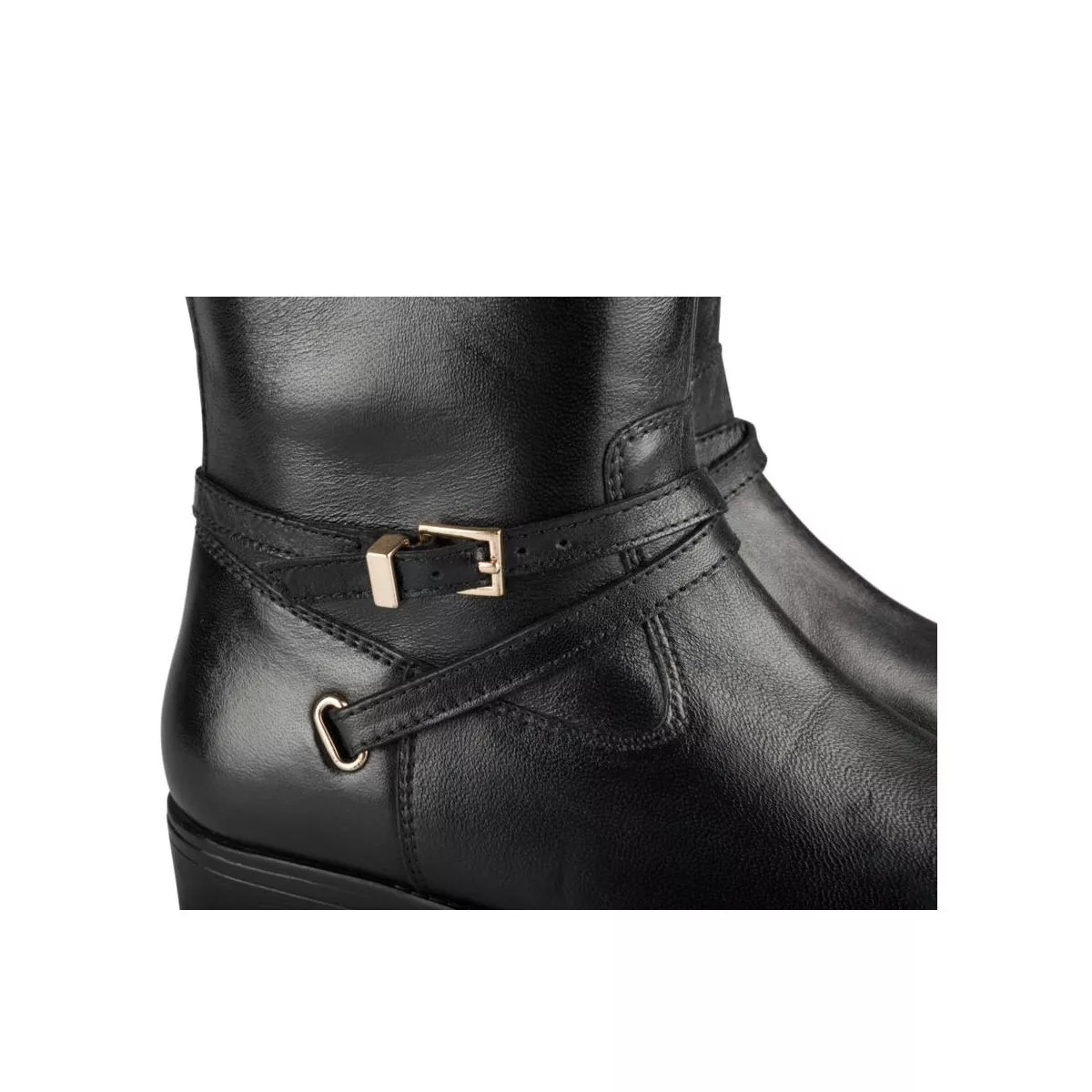 Bottes noires san marina on sale