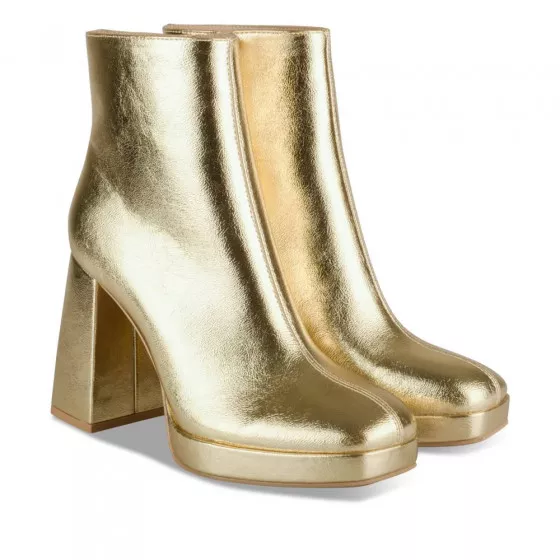 Ankle boots GOLD MERRY SCOTT